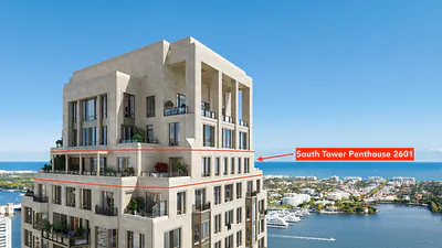 1355 S Flagler Drive Ph 2601, West Palm Beach, FL 33401 #Ph 2601 West Palm Beach FL