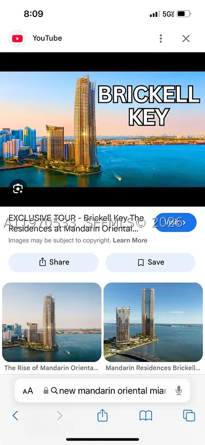 520 Brickell Key Drive A610, Miami, FL 33131 #A610 Miami FL
