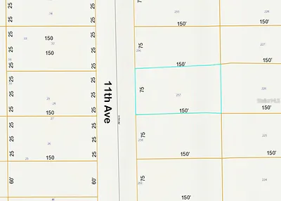 lot 257 11TH AVENUE Deland FL