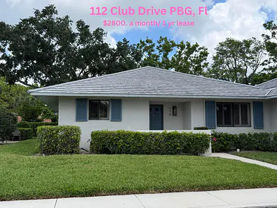 112 Club Drive, Palm Beach Gardens, FL 33418 Palm Beach Gardens FL