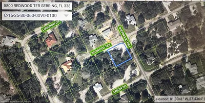 5800 Redwood Terrace, Sebring, FL 33876 Sebring FL